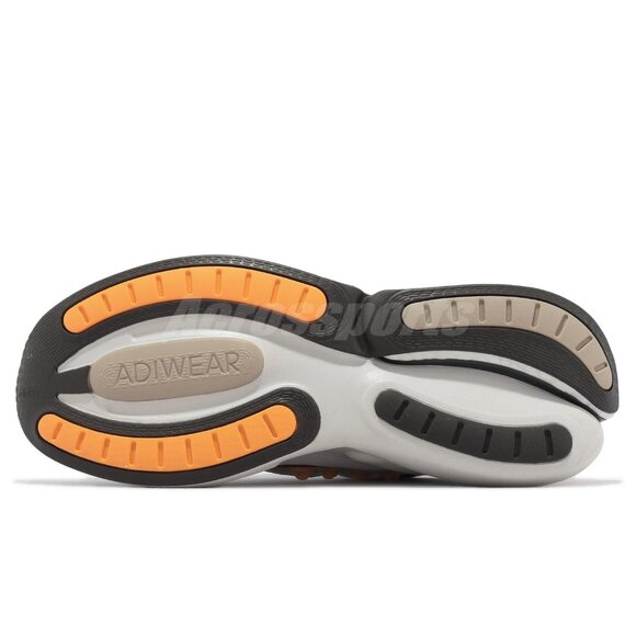 Adidas Alphaboost V1 (Grey/Wonder Beige/Flash Orange). New. Mens Size: 7 - 12. - Picture 7 of 7